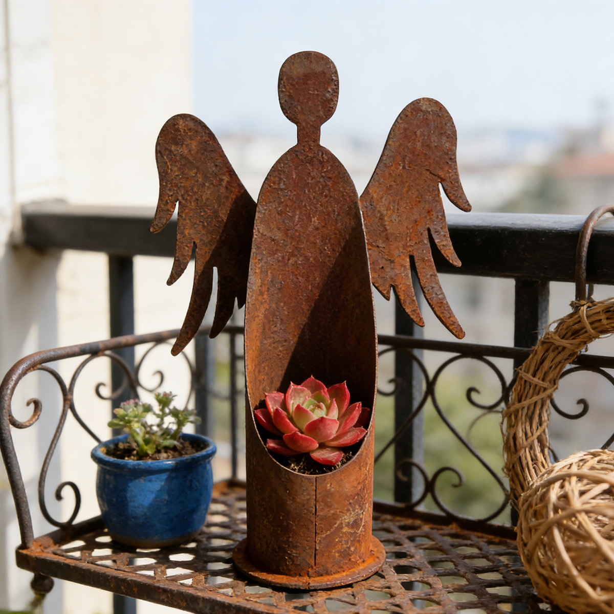 Outdoor Furniture Vintage - 1 шт. железная садовая скульптура, винтажная