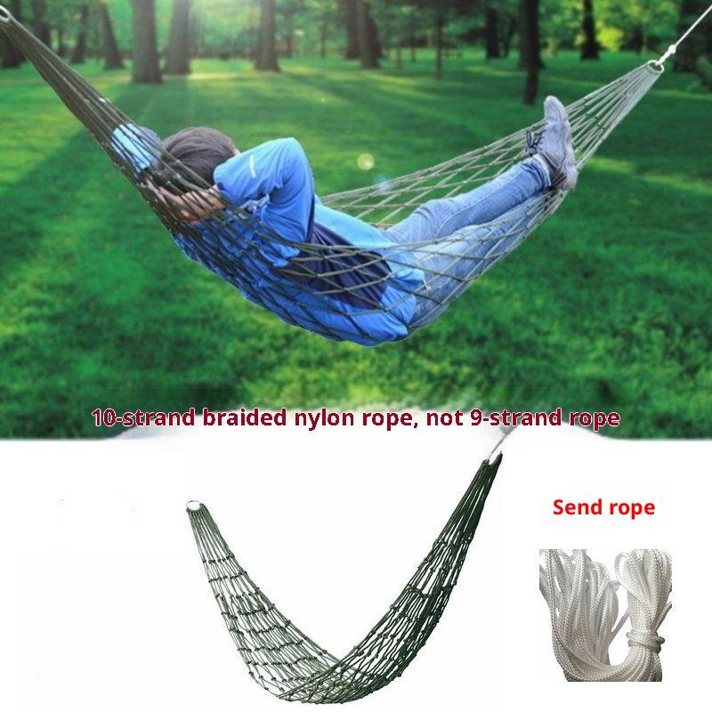 Garden Swing Chair - Утолщенный гамак из нейлоновой веревки для