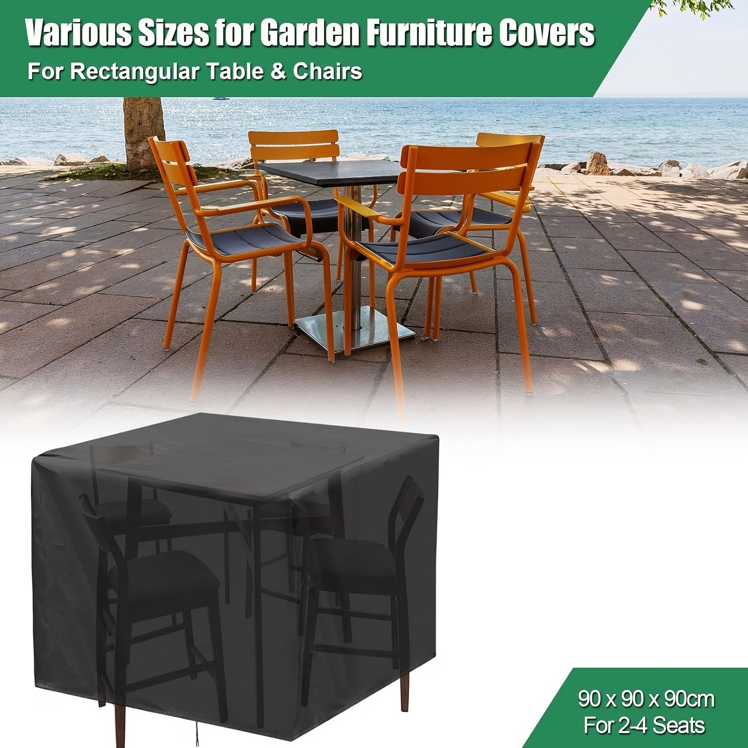 Outdoor Furniture European - Прочный чехол для садовой мебели 210D
