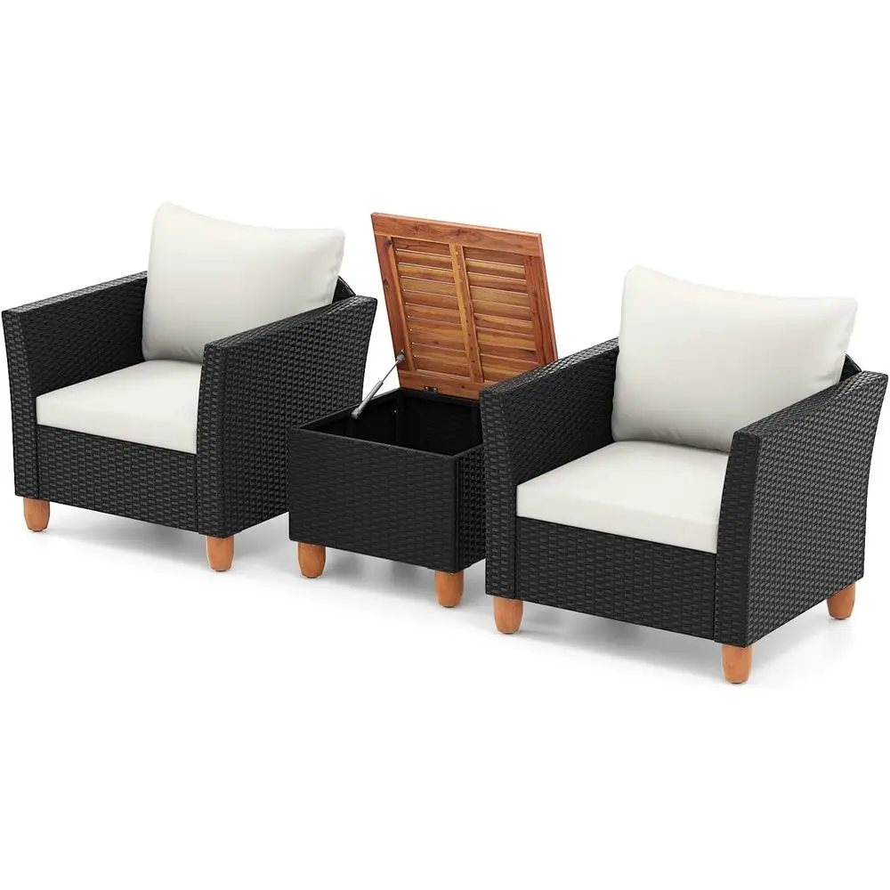 Outdoor Furniture Lounge Set - 3-местный комплект уличной мебели для патио