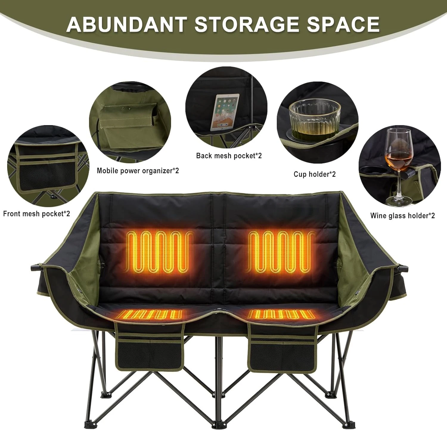 Портативные складные двухместн – обзор и цена Outdoor Furniture Factory