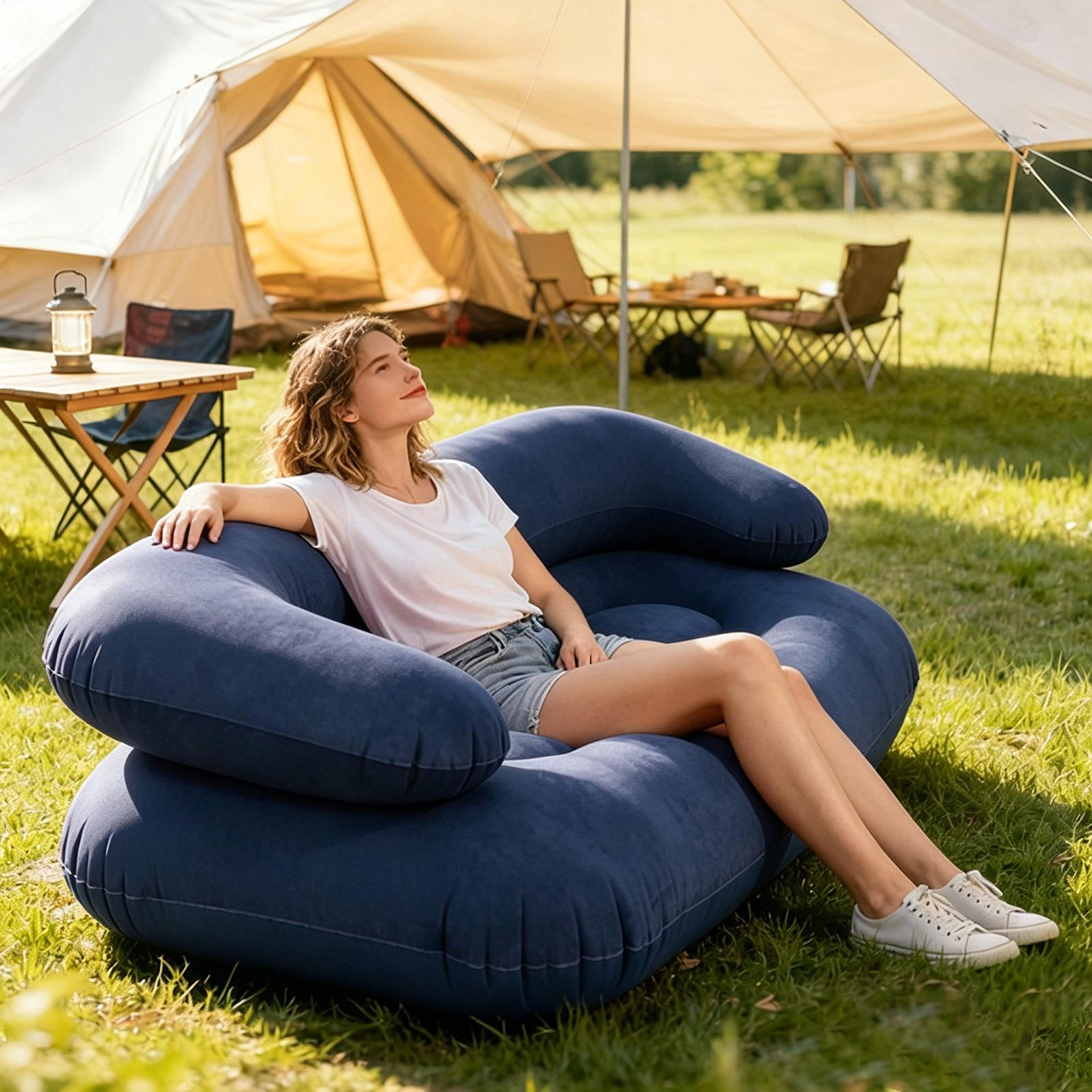 Надувной двухместный диван-кро – обзор и цена Outdoor Furniture Sales