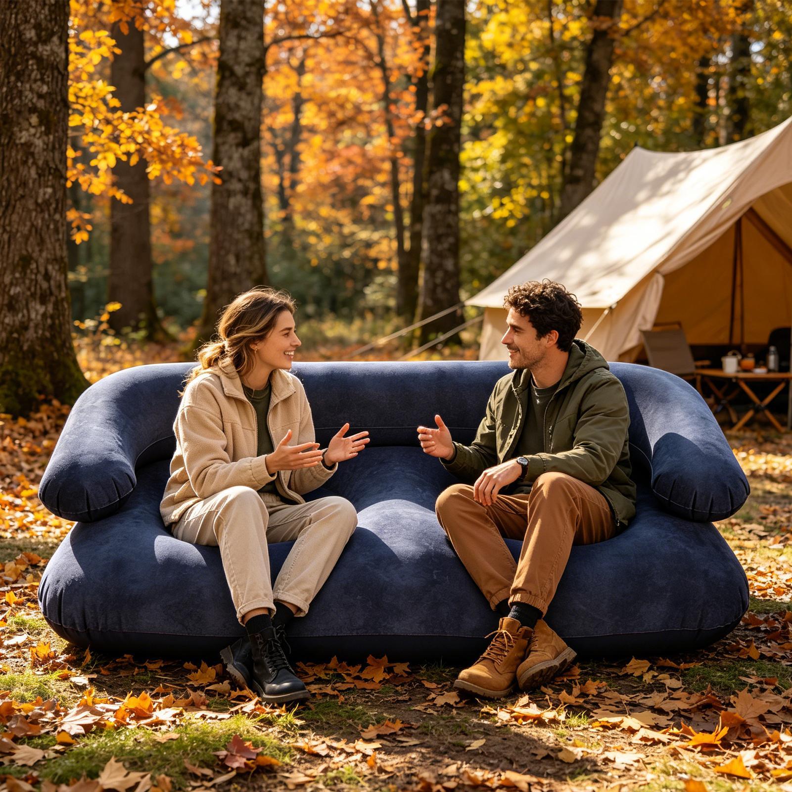 Надувной двухместный диван-кро – обзор и цена Outdoor Furniture Sales