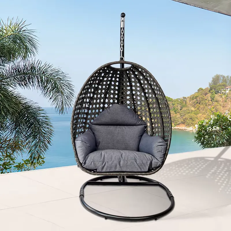 Подвесное кресло-качели в форм – обзор и цена Garden Swing Chair