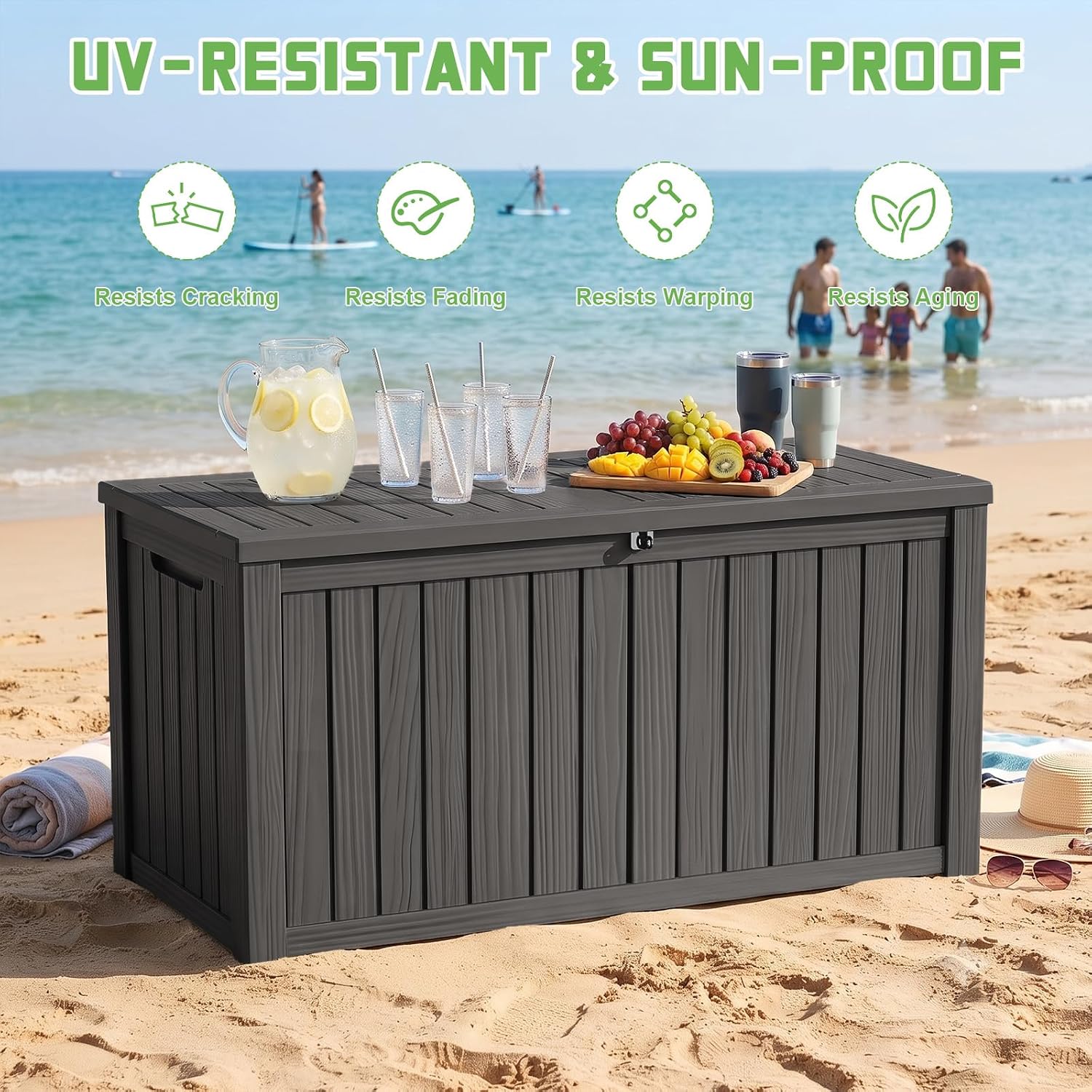 200-галлонный запираемый ящик  – обзор и цена Outdoor Furniture Cushions
