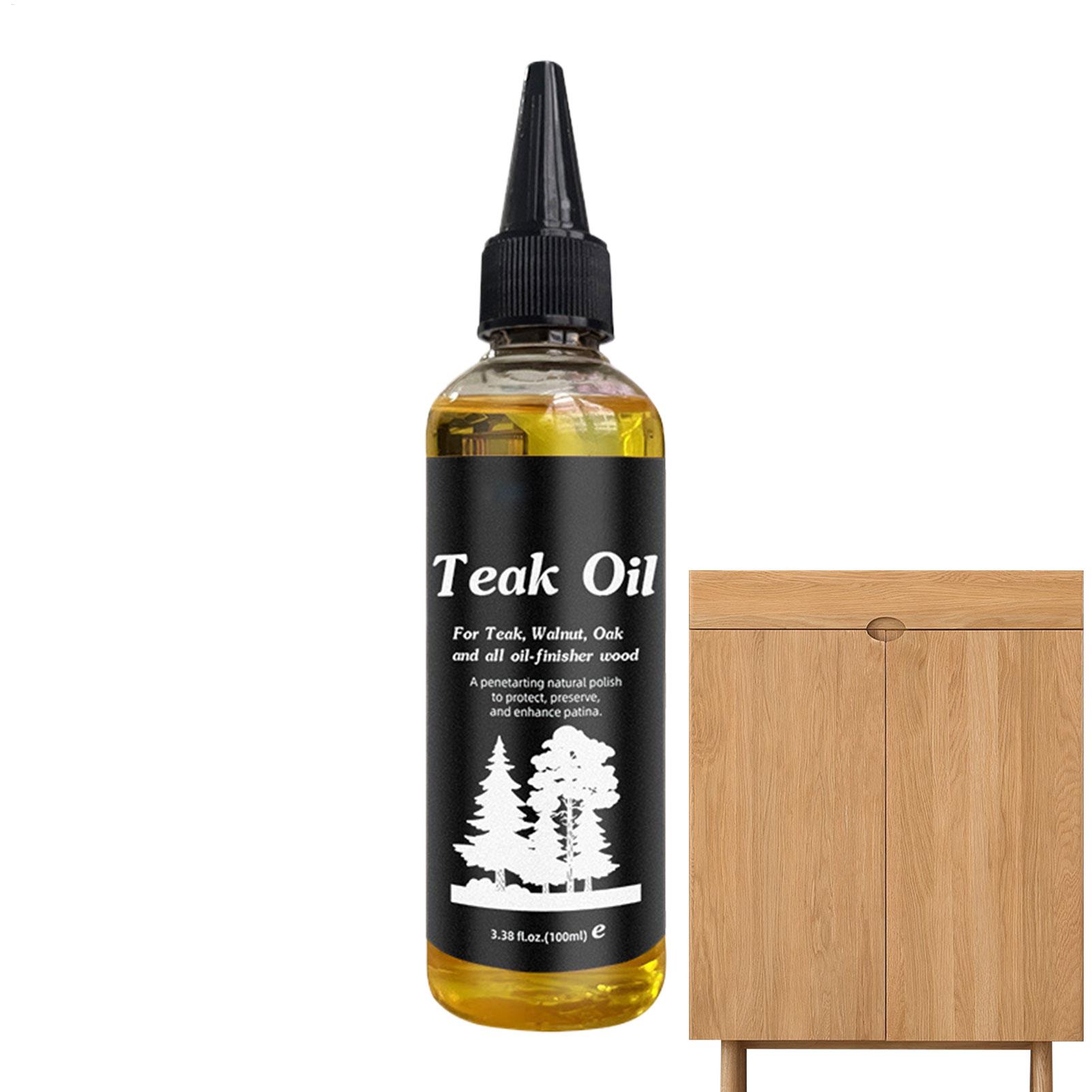 100 мл Мебельное масло-полирол – обзор и цена Outdoor Furniture Oil Teak