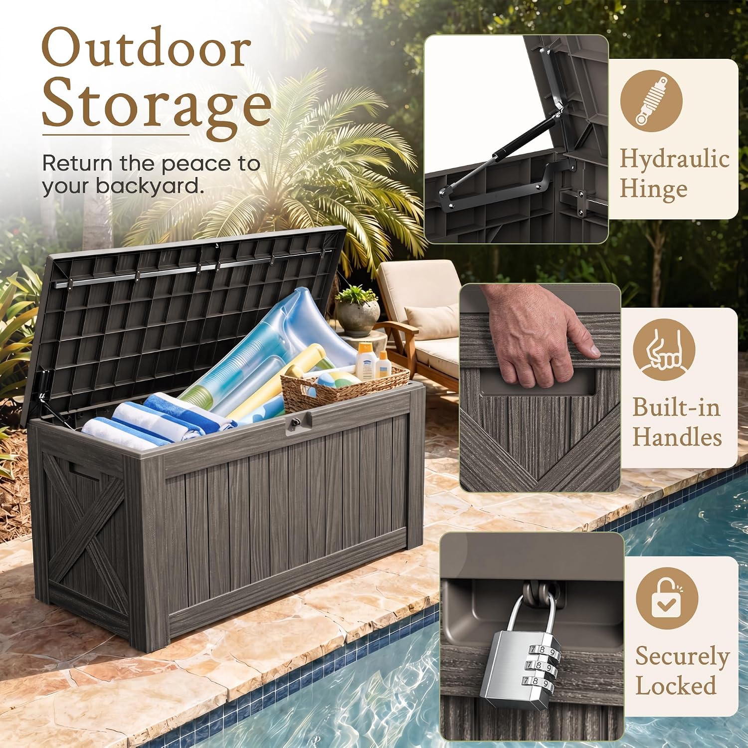 120-галлонный большой ящик для – обзор и цена Outdoor Furniture Cushions