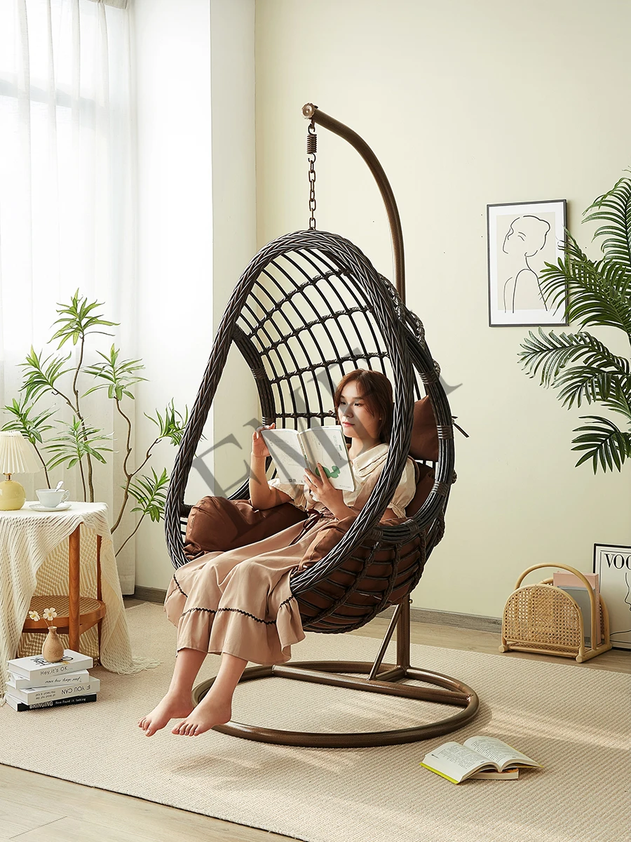 Подвесное кресло-качалка из ро – обзор и цена Garden Swing Chair