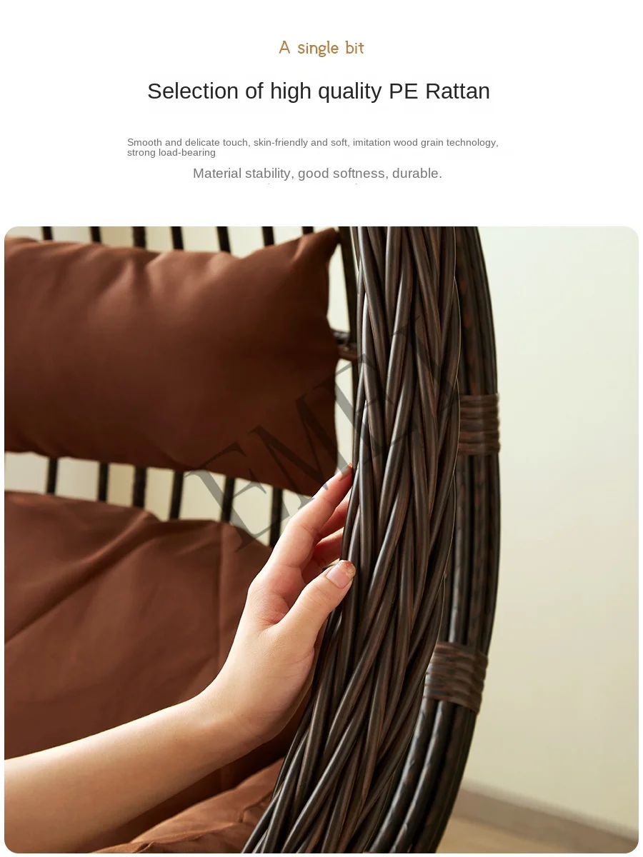Подвесное кресло-качалка из ро – обзор и цена Garden Swing Chair