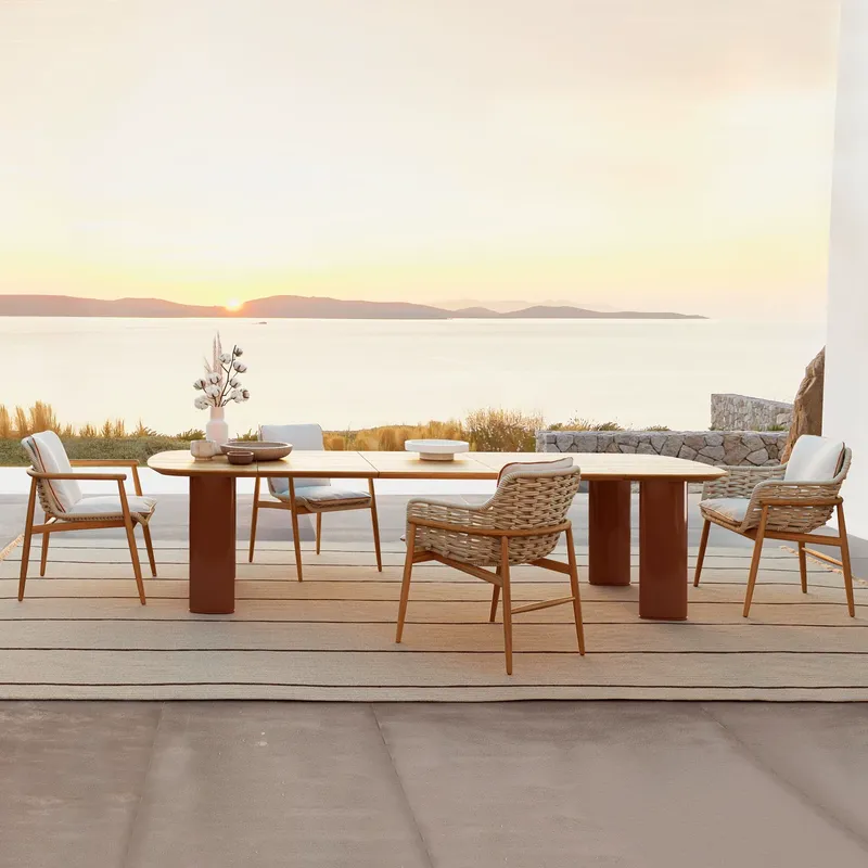 Комплект уличной мебели из рот – обзор и цена Outdoor Furniture Cafe