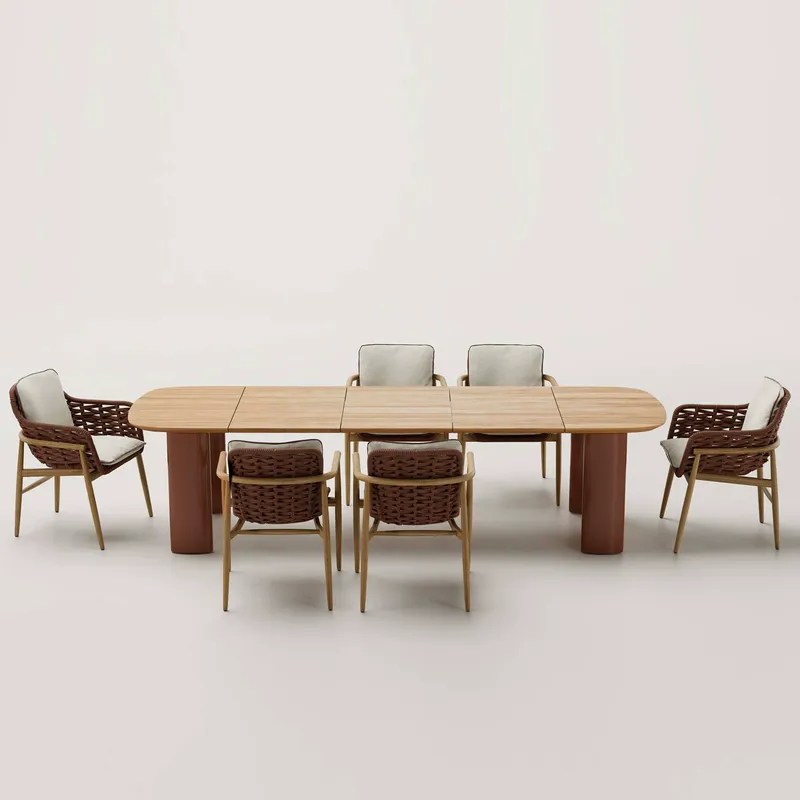 Комплект уличной мебели из рот – обзор и цена Outdoor Furniture Cafe