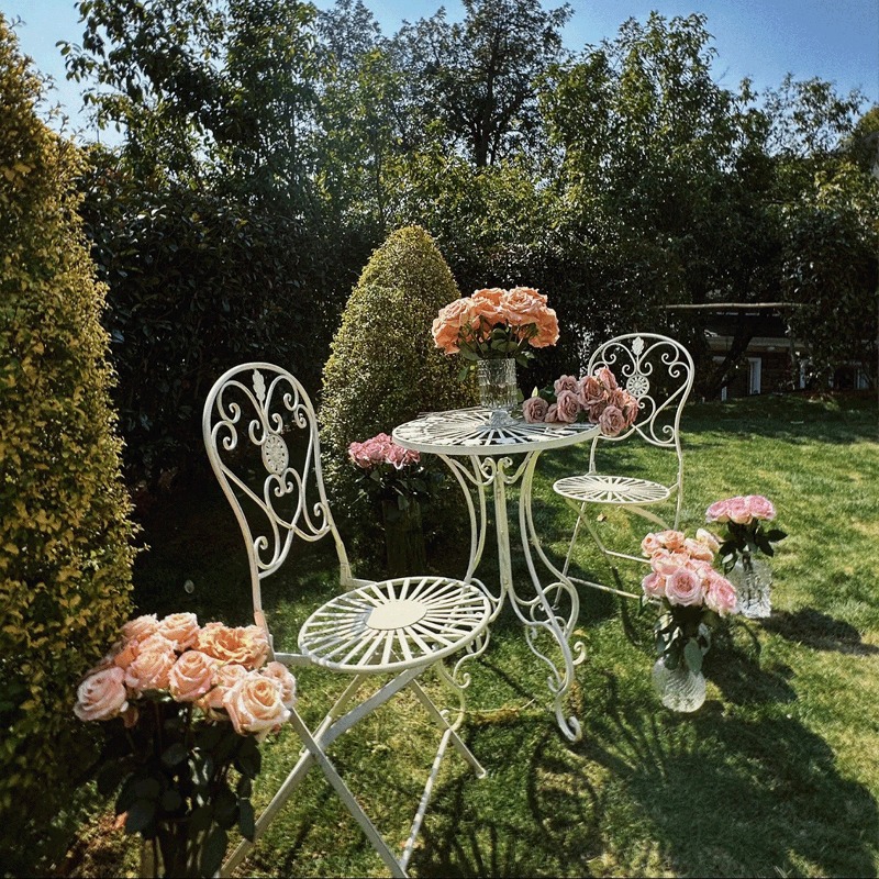 Французские винтажные железные – обзор и цена Outdoor Furniture Cafe