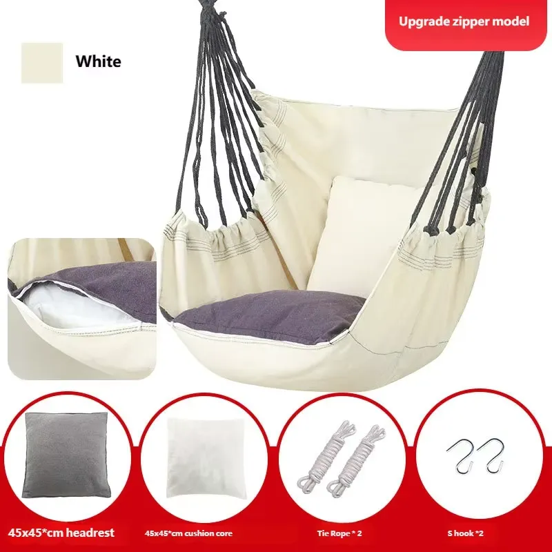 Подвесное кресло-гамак из холщ – обзор и цена Garden Swing Chair