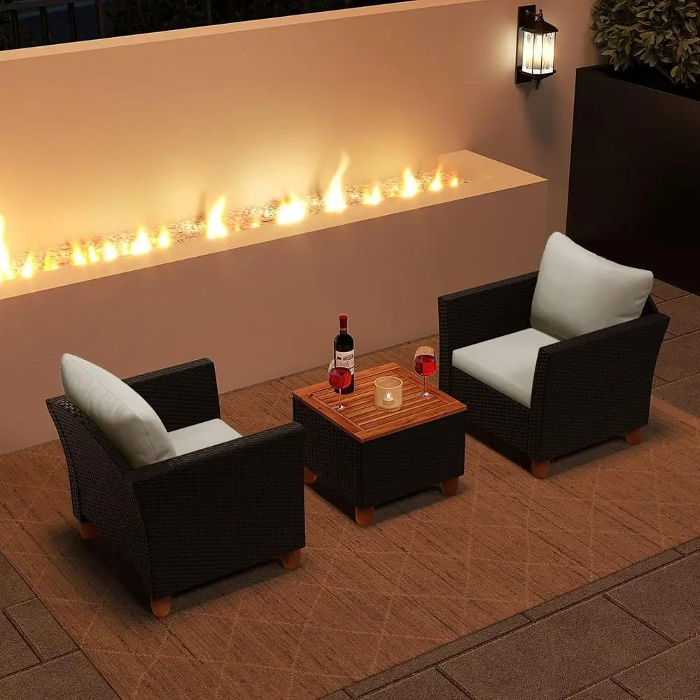 3-местный комплект уличной меб – обзор и цена Outdoor Furniture Lounge Set