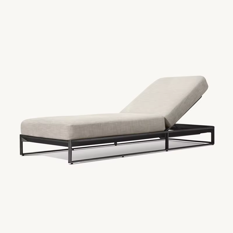 Шезлонг-софа из алюминия для у – обзор и цена Outdoor Furniture Lounge Set