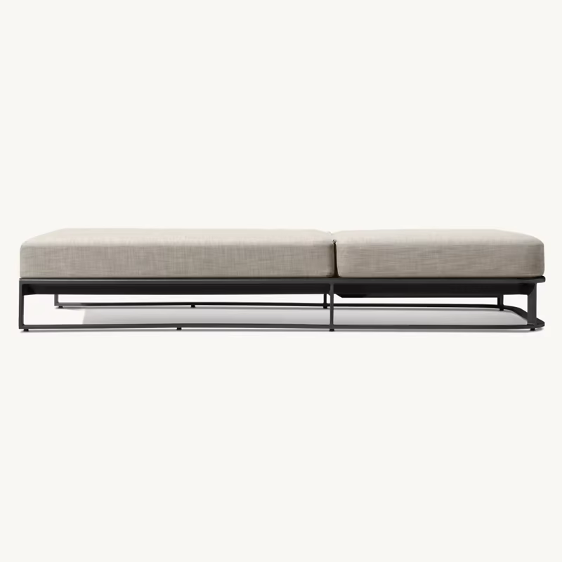 Шезлонг-софа из алюминия для у – обзор и цена Outdoor Furniture Lounge Set