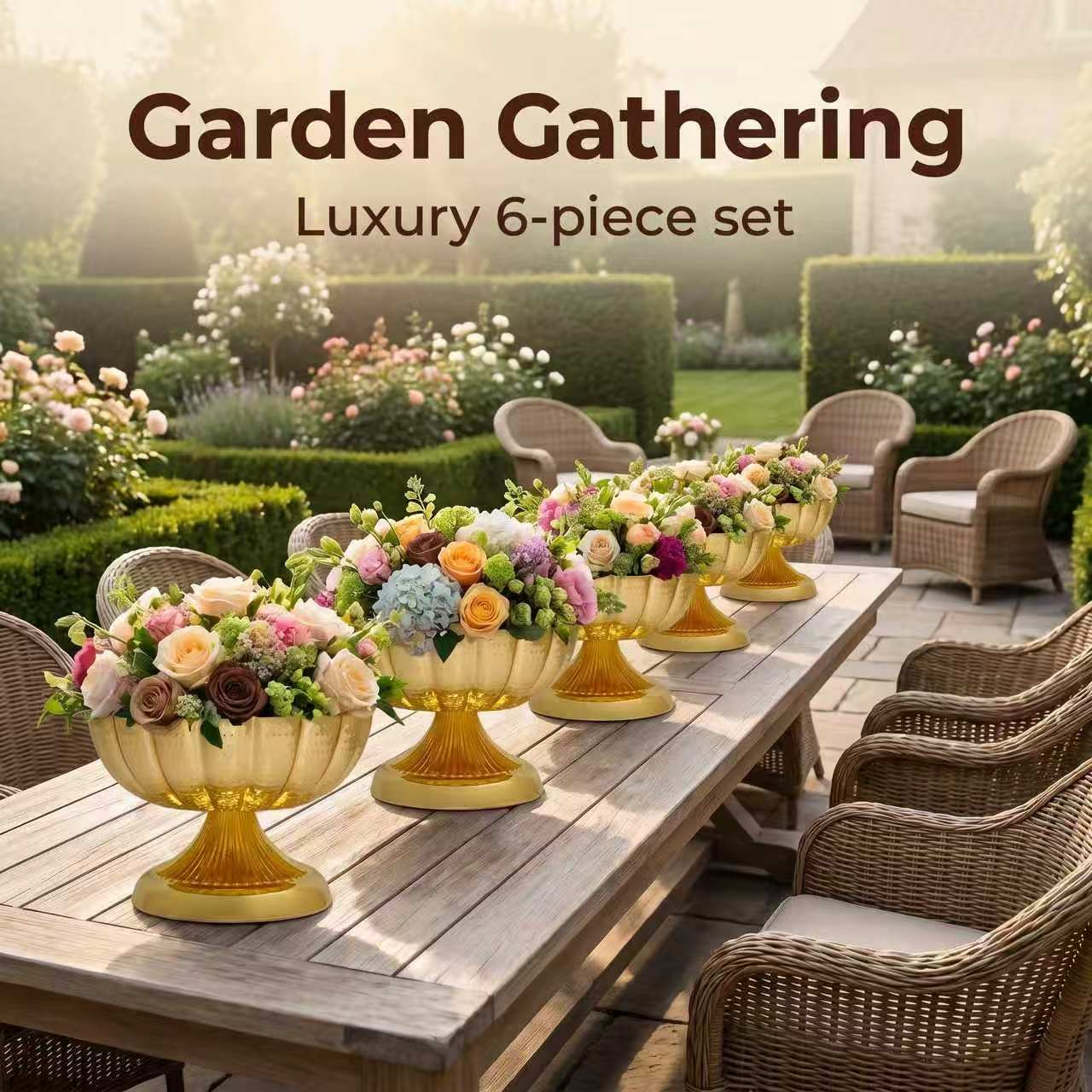 Винтажная золотая металлическа – обзор и цена Outdoor Furniture Vintage